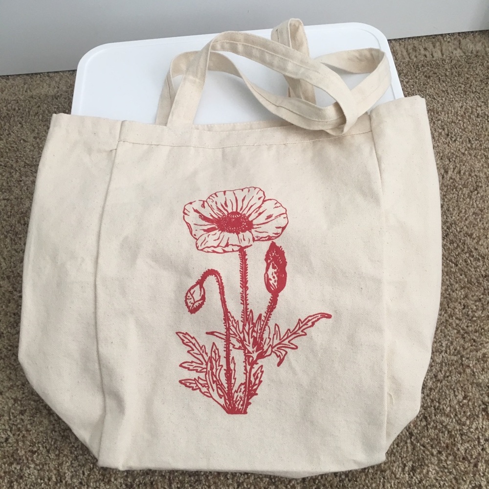 Pretty Poppy Tote